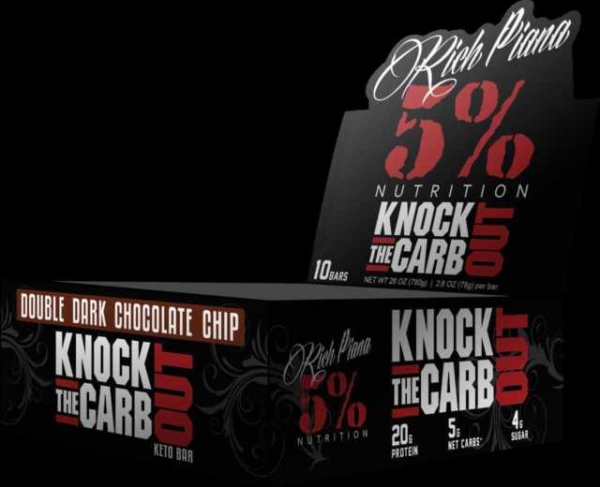 Rich Piana 5% Knock The Carb Out 10 bar [1]