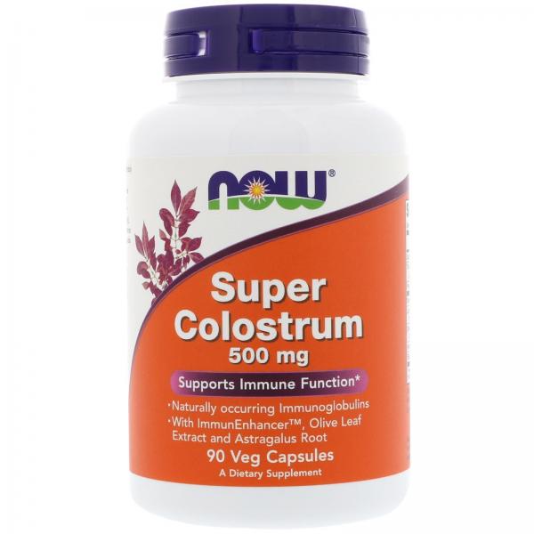 Now Super Colostrum 500 mg 90 veg caps [1]