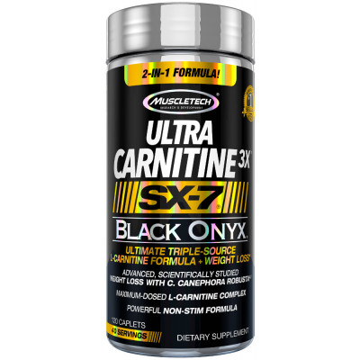 Muscletech Ultra Carnitine3X SX-7 Black Onyx 120 caps [1]