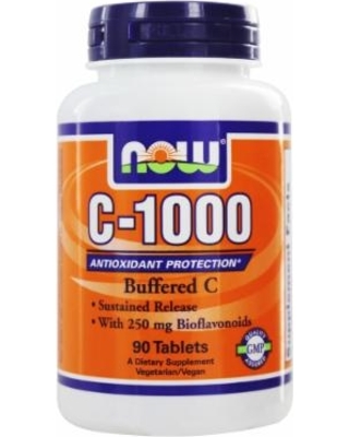 Now C-1000 Complex Buffered with Bioflavonoids 250 mg 90 tab [1]