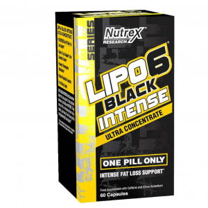 Nutrex Lipo 6 Black Intense Ultraconcentrate Version Black Pepper USA 60 caps