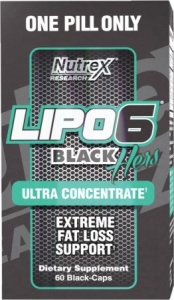 Lipo 6 Black Hers Ultraconcentrate New Formula US 60 caps