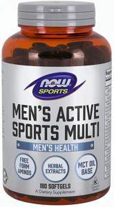 Now Men`s Active Sports Multi 180 softgels [1]