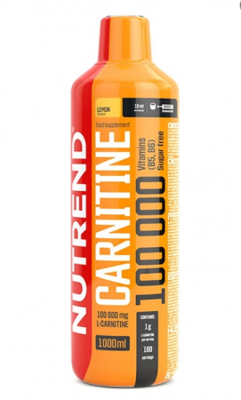 Nutrend Carnitine 100 000 Vitamine B5,B6 100 serv