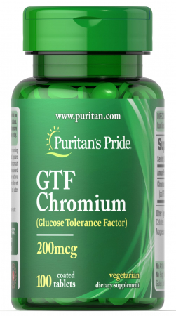 Puritan`s Pride GTF Chromium 200 mg 100 tab [0]