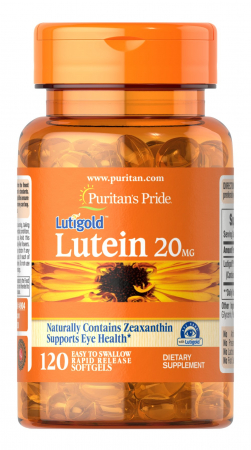 Puritan`s Pride Lutein 20 mg Zeaxanthin 120 softgels [0]