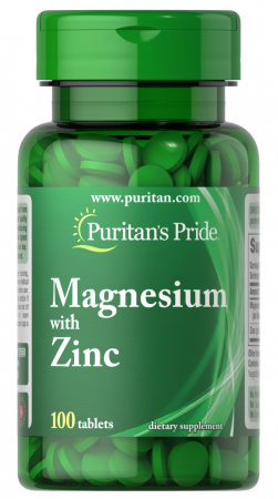 Puritan`s Pride Magnesium with Zinc 100 tab [0]